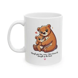 Mother's Day Ceramic Mug, Gift for Mom, Mama Bear Mug, Mom Mug, Mother's Day Gif - Picture 1 of 1