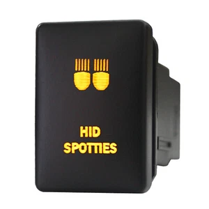 HID SPOTTIES 992O Push switch 12V For Toyota Highlander Sequoia LED amber on off - Picture 1 of 1