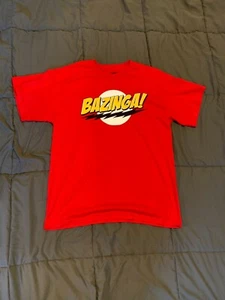 Big Bang Theory "BAZINGA" T Shirt sz Large - Picture 1 of 2