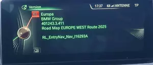 ORIGINAL GENUINE BMW ROAD MAP EUROPE ROUTE 2025 WEST EAST + LIFETIME FSC CODE - Zdjęcie 1 z 1