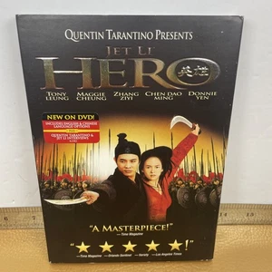 Hero Jet Li Miramax Film 2004 DVD Widescreen Martial Arts Quentin Tarantino DC - Picture 1 of 16