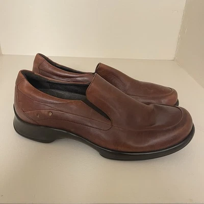 Dansko Travis Mocasines Hombres 43 EE. UU. 10 Marrón Cuero Travis Zapatos Portugal Foto 1 de 4