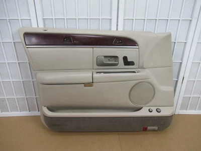 03-11 Lincoln Town Car LIGHT PARCHMENT Left Front Interior Door Panel OEM Foto 1 de 4