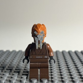 Lego Star Wars Plo Koon sw0538 Minifigure (Dark Tan Undershirt) Retired 2F