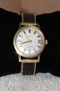 60er Jahre Jubilee Geneve Automatic von Longines Herrenuhr funktioniert - Bild 1 von 4