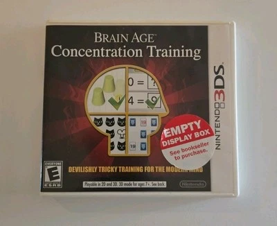 Nintendo 3DS Brain Age Concentration Training Game Complete - Image 1 of 4