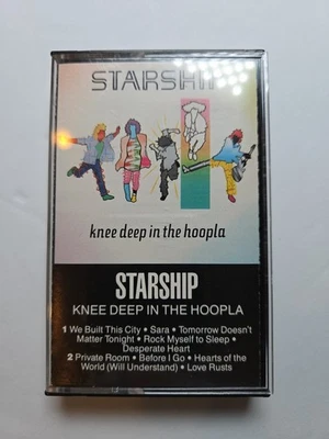 Starship Knee Deep in the Hoopla Cassette Tape 1985 RCA BXK1-5488  - Image 1 of 3