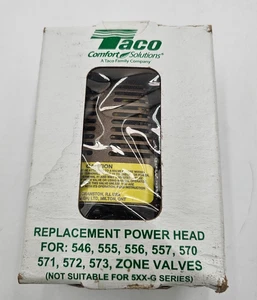 Taco ~ 555-050RP ~ Replacement Power Head, Zone Valve 546 555 556 557 570 571 + - Picture 1 of 6