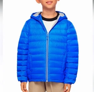 Abrigo chaqueta acolchada de plumón Rokka&Rolla para niños 8 ultraligero de nailon empaquetable - Imagen 1 de 9