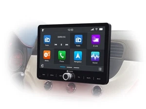 Universal 1-DIN 10.1" Car Radio Navigation DAB+ USB BT Wireless Android Auto - Picture 1 of 10