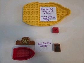 LEGO duplo Disney Jake & Neverland Pirates Set Boat Hull Printed Pieces