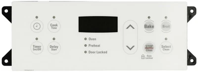 Electrolux Oven 316418208 Electronic Clock Timer ES305, White Overlay - Image 1 of 2
