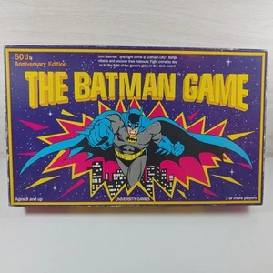 The Batman Board Game 1989 50th Anniversary Edition - 100% COMPLETE, Vintage - Picture 1 of 5