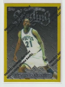 Sterling 138 Kevin Garnett Minnesota Timberwolves Gold with Coating - Picture 1 of 2