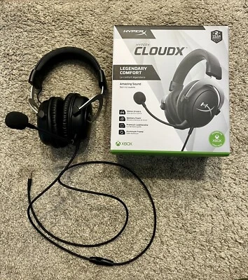 HyperX CloudX Wired Xbox Gaming Headset -MINT - Image 1 of 4