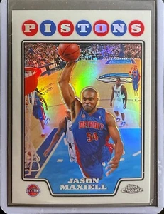 Jason Maxiell - Refractor - 2008-09 Topps Chrome #18 - Bild 1 von 1