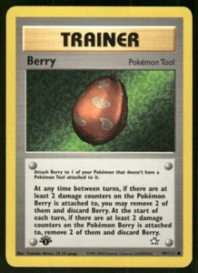 Pokemon Tcg Neo Genesis WOTC NM Regular Berry [1st Edition] #99 - Picture 1 of 2