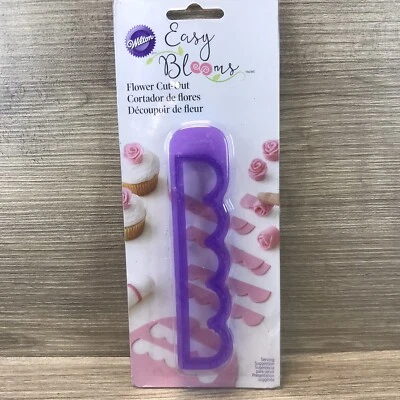 Wilton: EASY BLOOMS Flower Cut-Out for Fondant/Gum Paste #417-1197 NEW * - Image 1 of 4