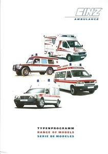 Ambulance Brochure - Binz - Product Line Overview (DB345) - Picture 1 of 1