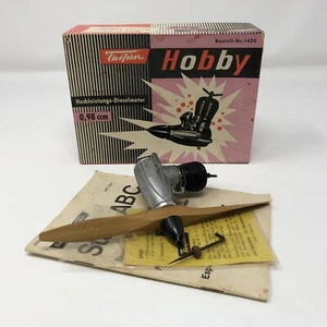 TAIFUN HOBBY 0,98 CCM .O6 CU.IN. MOTOR DIESEL CON CAJA ORIGINAL - Imagen 1 de 10