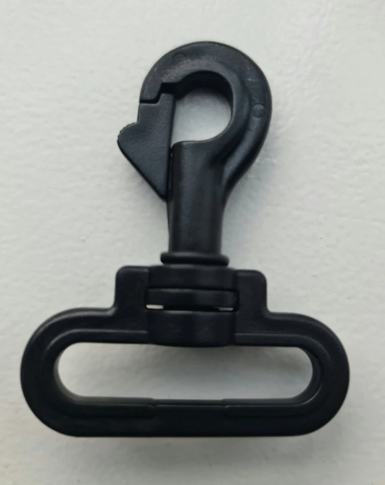 Plastic Trigger Hooks / clips Black - Image 1 of 1