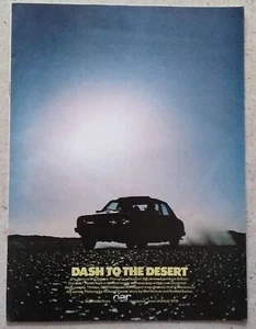 Peugeot 305 Dash to the Desert Autocar reprint magazine Brochure - Picture 1 of 2