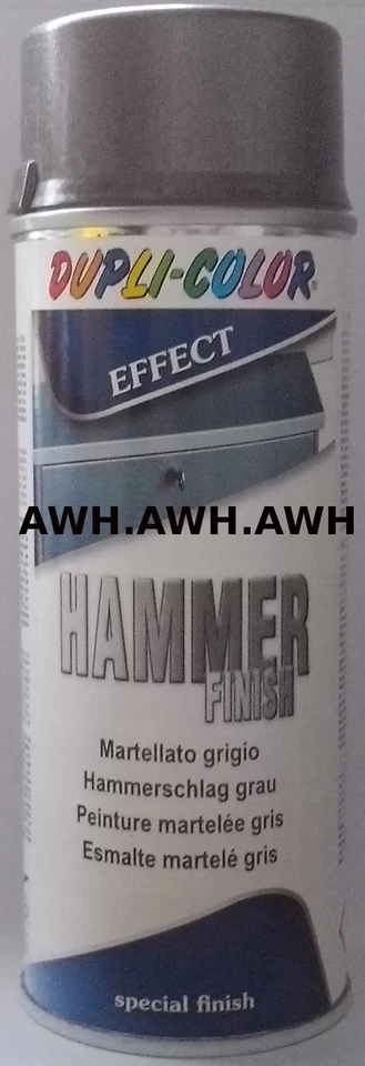 1x400ml Hammerschlag Lackspray Schutzlack Metallschutzspray Effektlack Grau - Bild 1 von 1