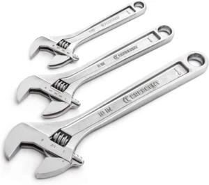 3 Stck. Verstellbares Schraubenschlüssel-Set 6"", 8"" & 10"" - AC3-teilig - Bild 1 von 8
