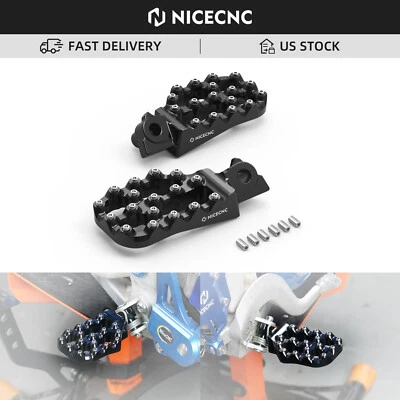 Extender Foot Pegs Footpegs For Yamaha YZ125 YZ250 YZ250F YZ450F WR250F WR450F - Image 1 of 4