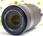 Good condition Canon EF-S 55-250mm IS STM ultra-quiet telephoto lens