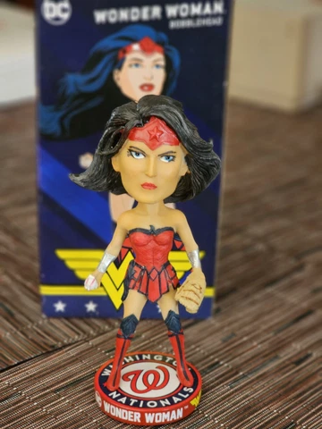 Wonder Woman Bobblehead Washington Nationals SGA 8/26/2022 Cover