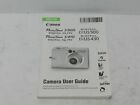 Guide de l'utilisateur de l'appareil photo Canon Powershot S500 S410 livret d'instructions OEM