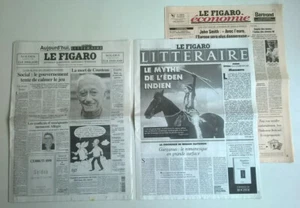 LE FIGARO du 26 juin 1997 - Mort de COUSTEAU - Etat Collector - Foto 1 di 12