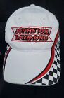 Johnson Raymond Forklift Rodeo White Racing Ball Cap Hat Adjustable Strapback