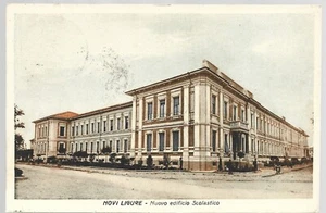 Novi Ligure Nuovo edificio Scolastico  - Alessandria Viaggiata 1933 - Bild 1 von 2