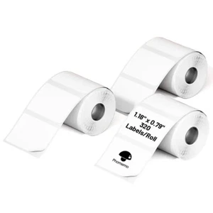 3 Rolls 50x30mm Self-Adhesive Thermal Label Paper for Phomemo M200/M220 Printer - Picture 1 of 6