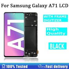 Für Samsung Galaxy A71 A715F Ersatz LCD schwarz Touchscreen Display + Rahmen