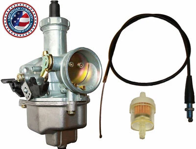 fits HONDA XR 100 CARBURETOR XR 100R XR100R XR100 1981-2003 FREE THROTTLE CABLE - Image 1 of 4