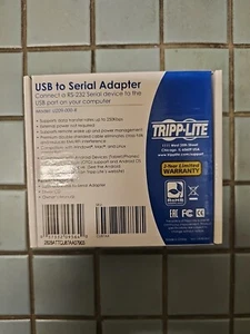 Tripp Lite USB-A to RS232 (DB9) Serial Adapter Cable - (M/M), 5 ft. U209-000-R - Picture 1 of 1
