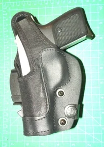 Front Line KNG942L-BK BFL LH Kydex Nylon Belt Holster Lined SIG SAUER P230 P232 - Picture 1 of 12