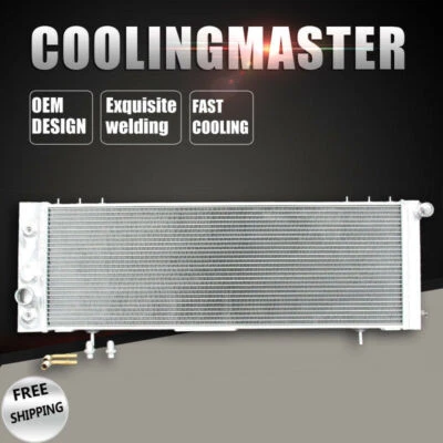 3 Row Radiator Fit 1987-1990 Jeep Cherokee Comanche Wagoneer Chief Pioneer AT - Image 1 of 4