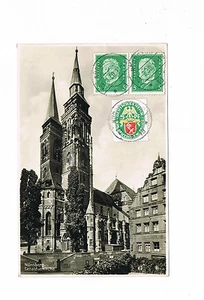 Mr. Beautiful Phote SW Postcard Nuremberg as printed matter sent to Paris - Picture 1 of 1