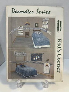 Sunrise Designs Kid’s DECORATING SERIES #D203 Vtg Uncut Comforter Curtains Etc. - Picture 1 of 8