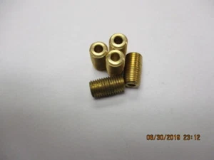 (5) Pezzi Nipplo Chiuso Tubo Ottone 1/16" Nuovo! - Foto 1 di 1