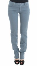 RRP $520 Ermanno Scervino Slim Fit Flair Pants Jeans Size W28 / IT42 / UK10