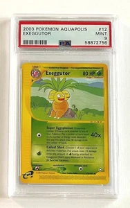 2003 Pokemon PSA 9 Aquapolis Set Exeggutor 012/147 - MINT 9 - Picture 1 of 2