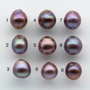 11-12mm Single Edison Pearl Undrilled Loose Piece with Extremely Nice Luster in - Picture 1 of 4