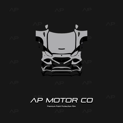 Se adapta a 23-25 Mercedes-Benz C63 Sedán AMG Protección Pintura TPU PPF Kit Brillo Foto 1 de 4