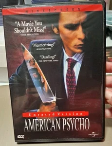 American Psycho (DVD, 2000, Unrated) - Picture 1 of 1