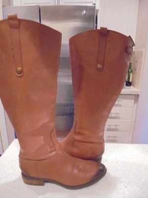 Mujer Sam Edelman Penny Botas de Montar Cuero Whisky Talla 8.5 Hermoso Estado Foto 1 de 4